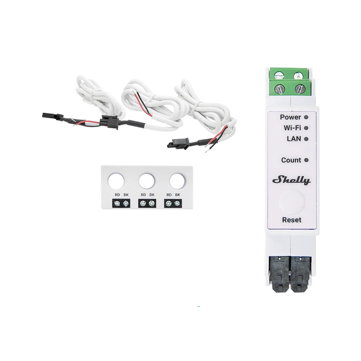 Shelly Pro 3EM 3CT63 professioneller 3-Phasen-Energiezähler