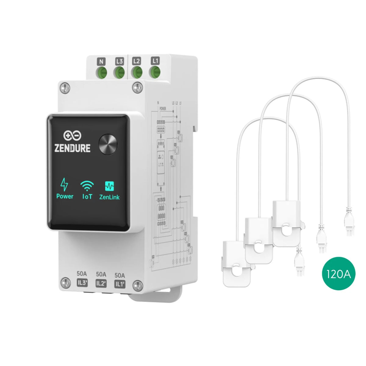 Zendure Smart Meter Intelligenter Zähler 3CT-S (120A)